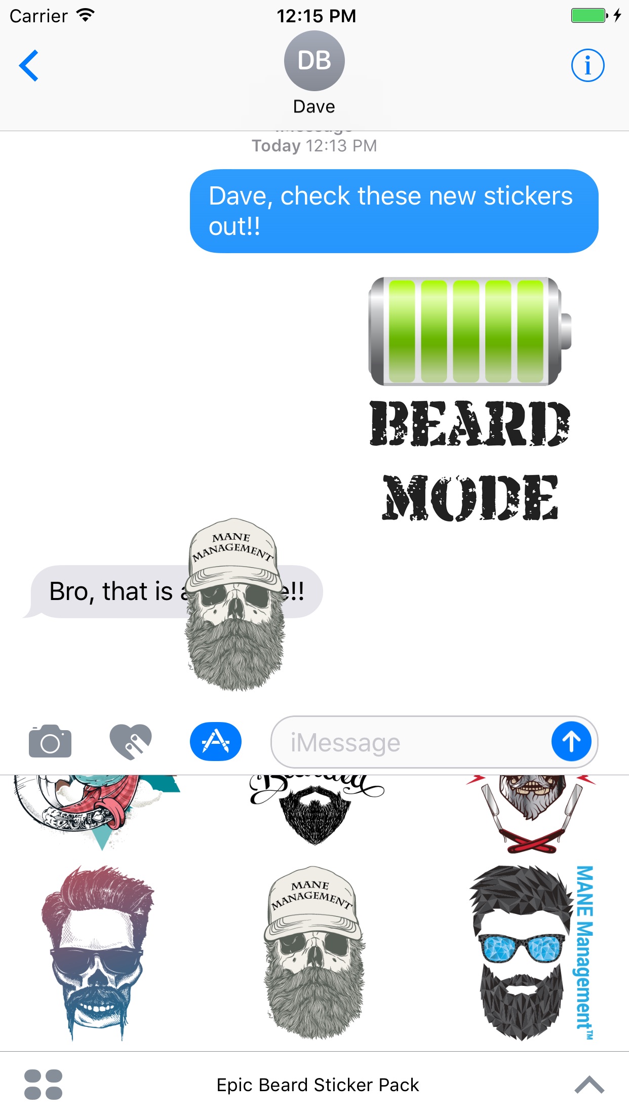 Screenshot 4 of Mane Management Epic Stickers