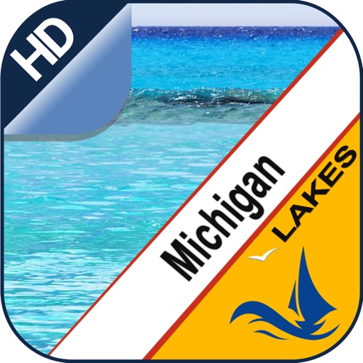 Michigan Lake offline nautical chart for boaters icon