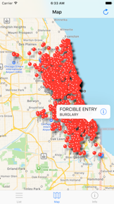 Chicago Crimes - Reported Incidents Of Chica Crime screenshot