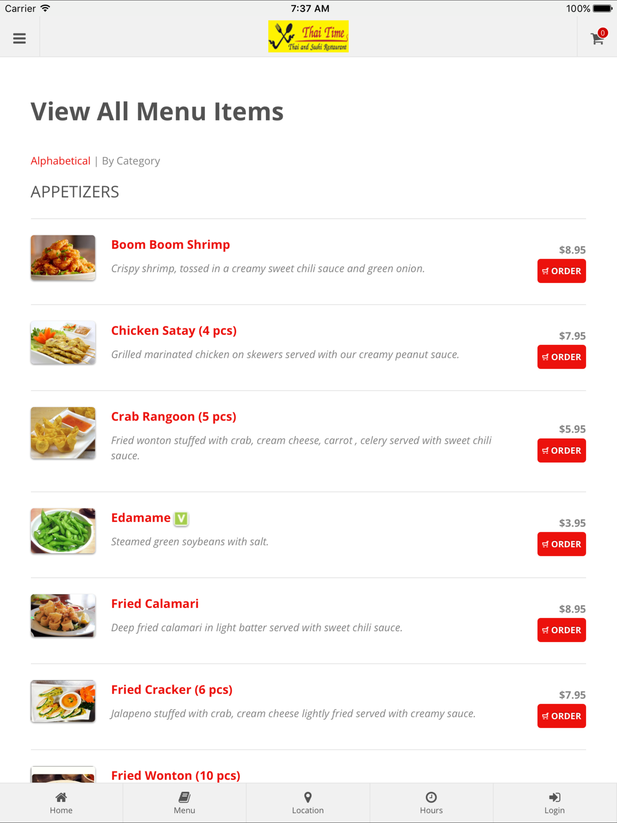 Thai Time Thai-Sushi Restaurant screenshot 4
