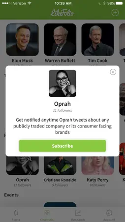 LikeFolio screenshot 4