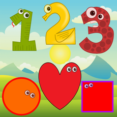 Activities of Learning Numbers And Shapes | with voice and game