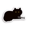 Little Black Cat Sticker