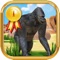 Gorilla, Virtual Pet, contains 4 Virtual Pet for kids: HIPPO HYENA CHEETAH GORILLA