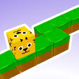 Animals Path - tap and flips cube to change lane app icon