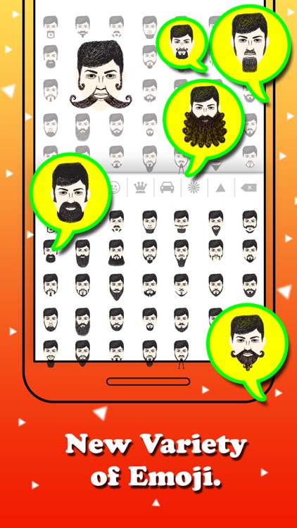 Beardmoji Emoji - Beard Emojis & Emoticon Stickers