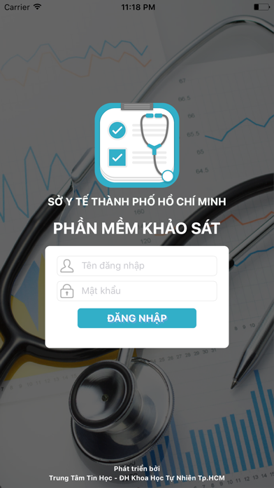 Screenshot #1 pour Khảo sát Sở Y tế TP.HCM