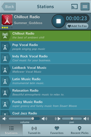 RFMR Radio screenshot 2