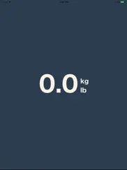 dbp weight scale ipad bildschirmfoto 1