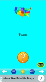 u.s. state capitals! states & capital quiz game iphone screenshot 3