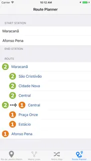 rio de janeiro metro iPhone Captures Décran 2