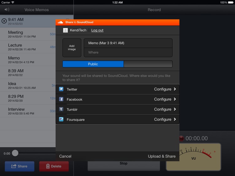 Voice Memos for iPad screenshot-3