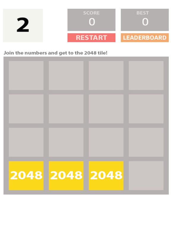 Screenshot #4 pour 2048 Backwards