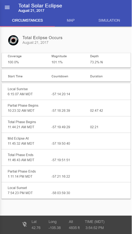 #1. Eclipse Explorer (iOS) 由: Joshua Berlin