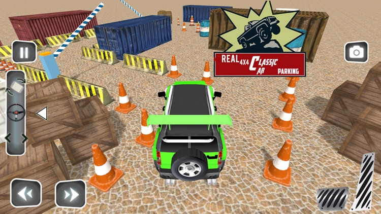 Real 4x4 Classic Car Parking screenshot-3
