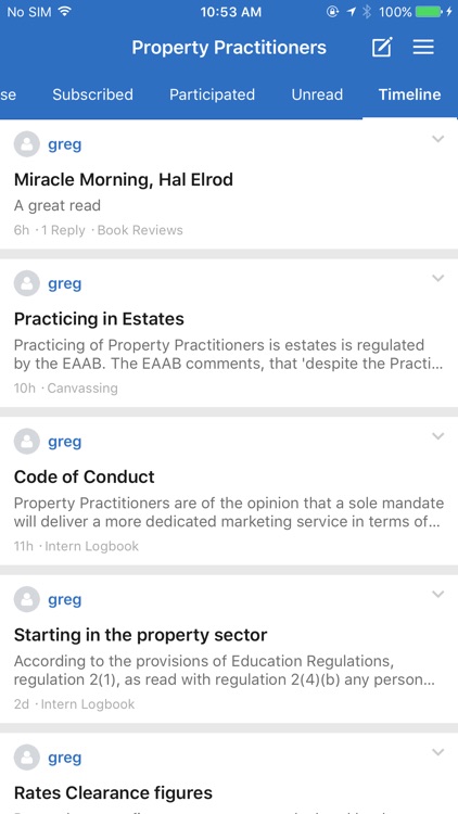 Property Practitioners Forum