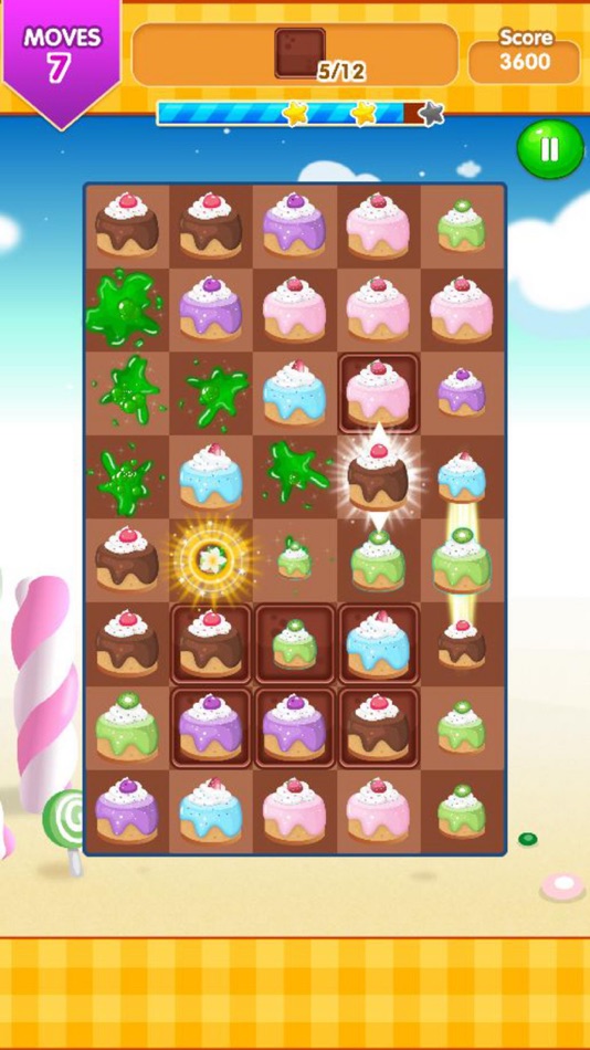 #5. Cake Link Splash - Match Puzzle Mania (iOS) 由: 珠峰 徐