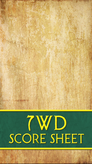 7WD – Score Sheet Screenshot