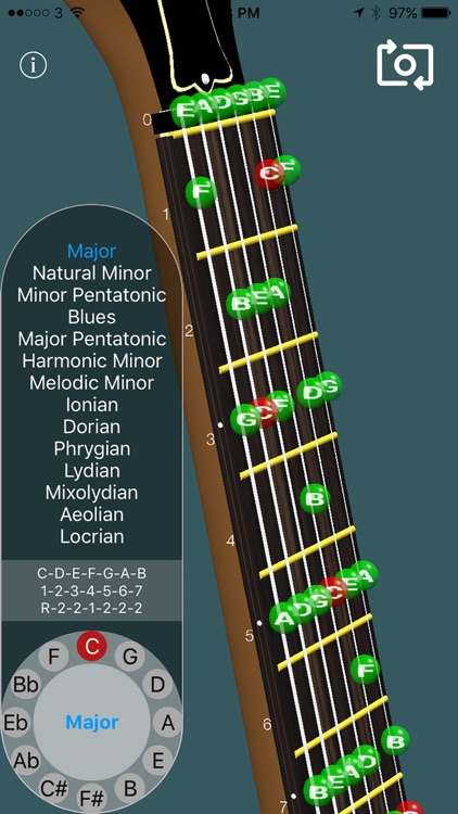 Guitar Scales 3D screenshot-3