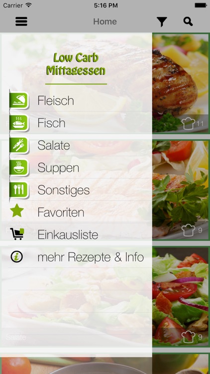 Low Carb Mittagessen Rezepte - Mittag