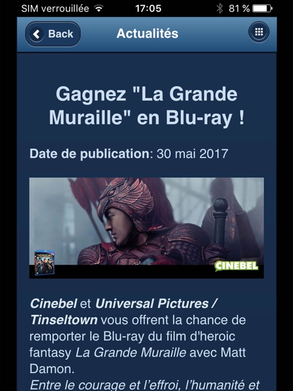 Screenshot #4 pour Cinebel
