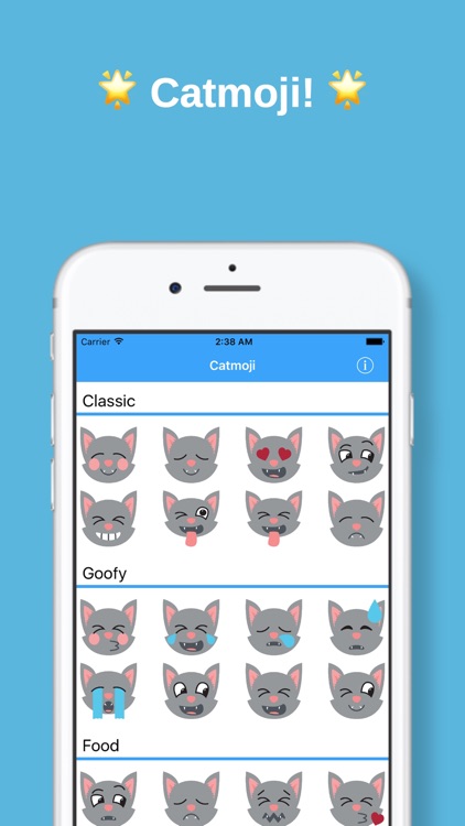 Cat + Kitty Emojis & Stickers - Cat Moji!