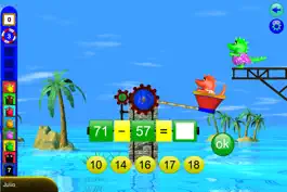 Game screenshot Math 2 - easy math with Fragenbär! apk