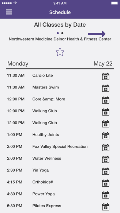 Screenshot #2 pour Delnor Health and Fitness