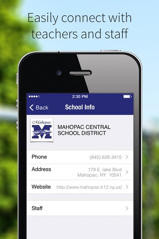 Mahopac Central School District screenshot 2