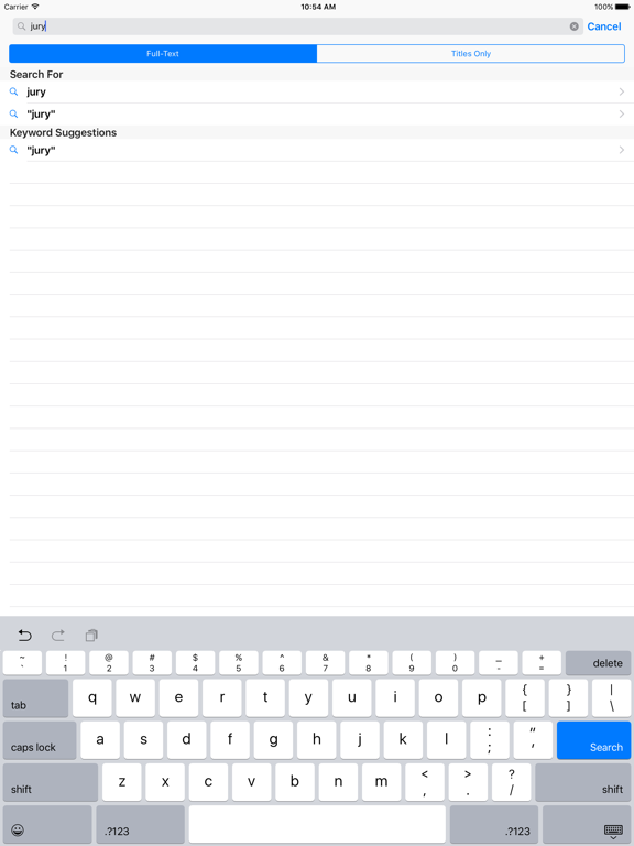 Florida Rules of Civil Procedure (LawStack Series) iPad screenshot