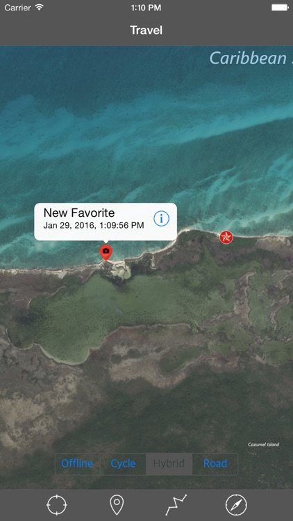 COZUMEL ISLAND – GPS Travel Map Offline Navigator