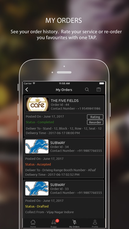 TAP APP - Order and Pay