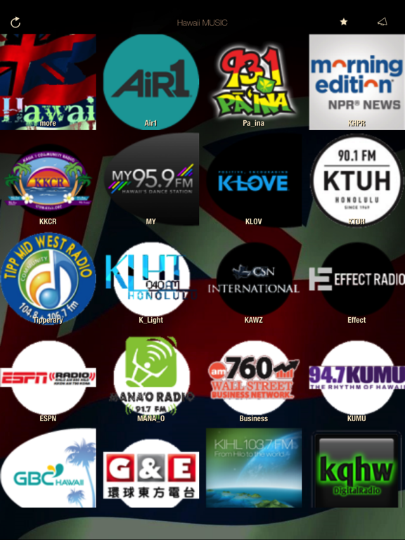 Screenshot #4 pour Hawaii Music Radio ONLINE from Honolulu