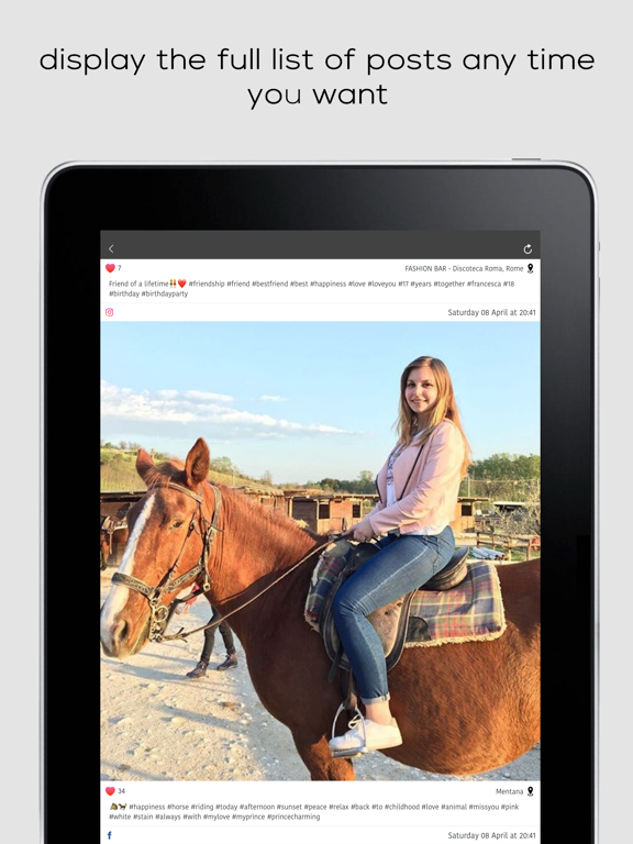 Social Map - Track your friends iPad screenshot