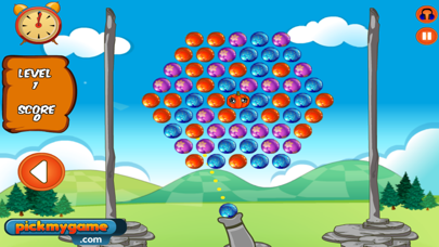 Peas Puzzle Bobble - A puzzle racing shooter game screenshot 2