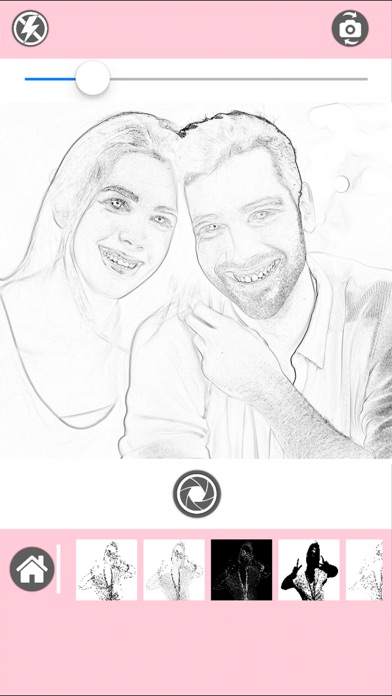 Screenshot #2 pour Dessin au crayon Effets photo Color Editor - Pro