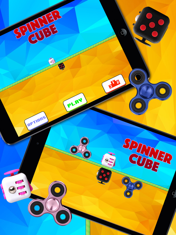 Spinner Cube - Fidget Spinner vs Fidget Cube