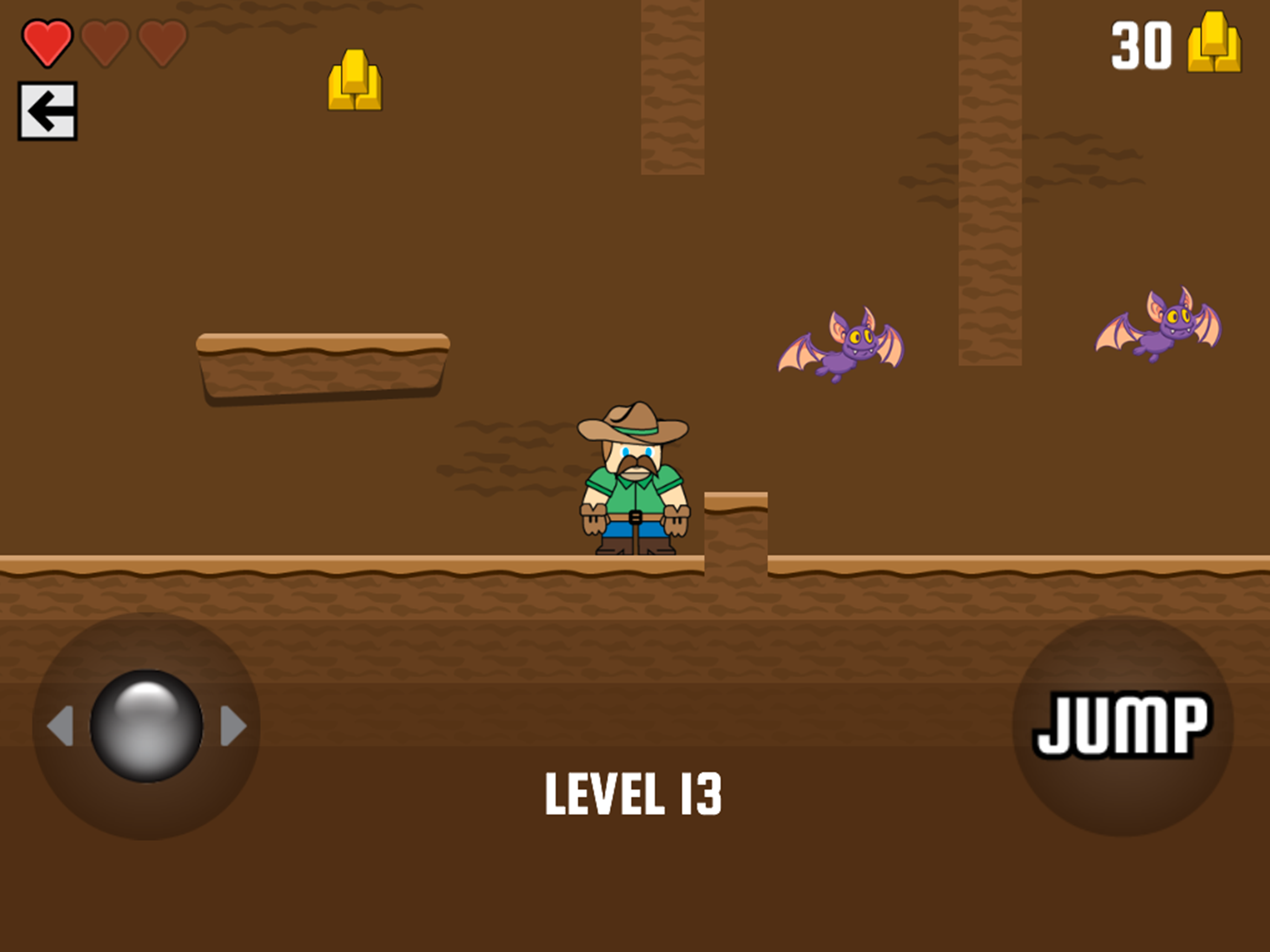 Cowboy Gold Round-Up Platformer Game screenshot 10