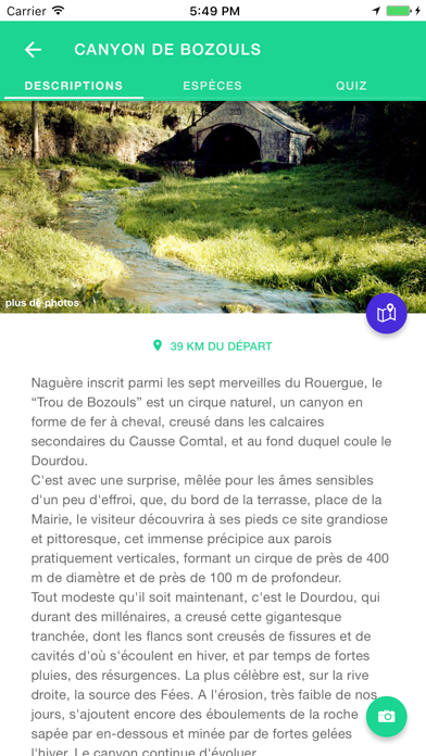 Screenshot #2 pour Espace Nature Aveyron