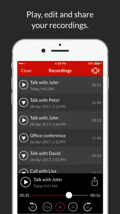 Call Recorder : Record Phone Calls iPhone image 4