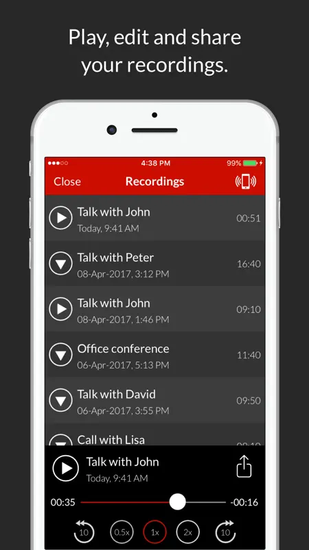 Call Recorder : Record Phone Calls screenshot 4 of 4