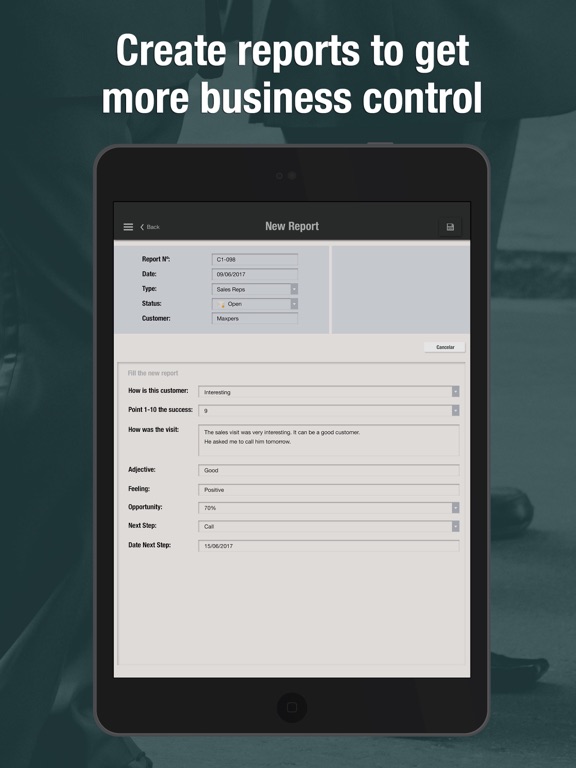 uSell CRM app screenshot 3
