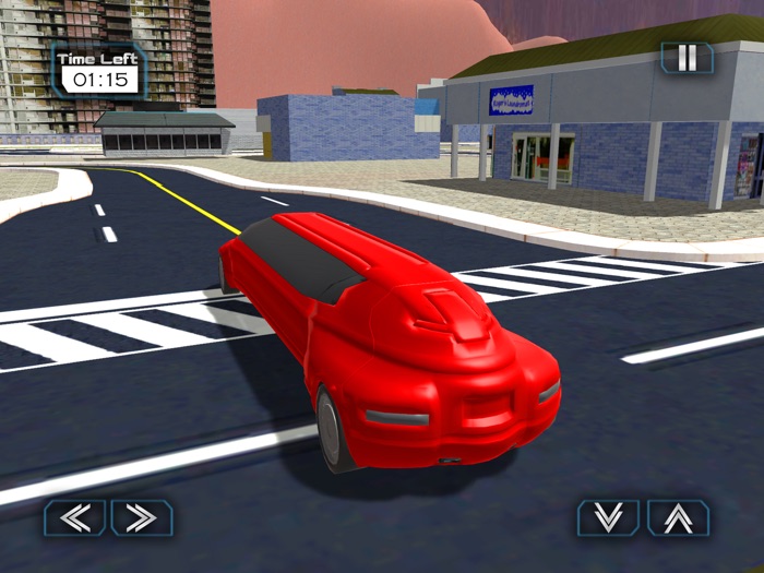 Urban Sci-fi Limo Simulator  City Driving Test