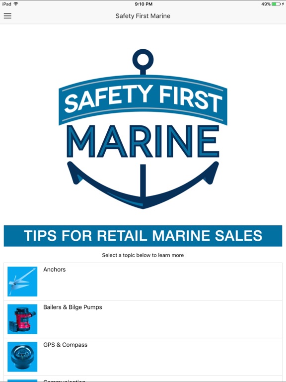 Screenshot #4 pour Safety First Marine