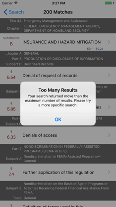 44 CFR - Emergency Management and Assistance (Law) screenshot 5