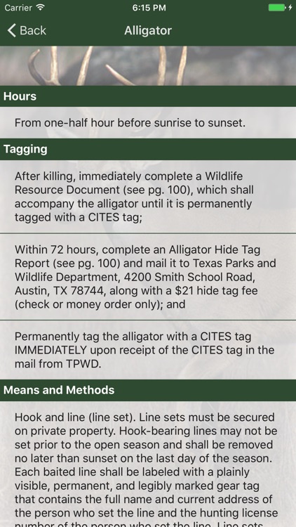 Texas Hunting Companion screenshot-3