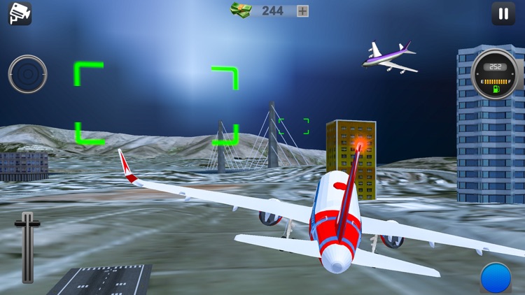 Airplane pilot Flight simulation 2017 screenshot-4