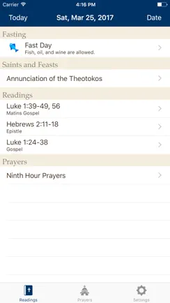 Daily Readings Lite iPhone image 2