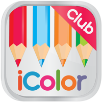 iColor Club Coloring book and pages for Adults