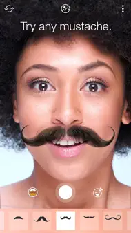 Stacheify - Mustache face app iphone bilder 0